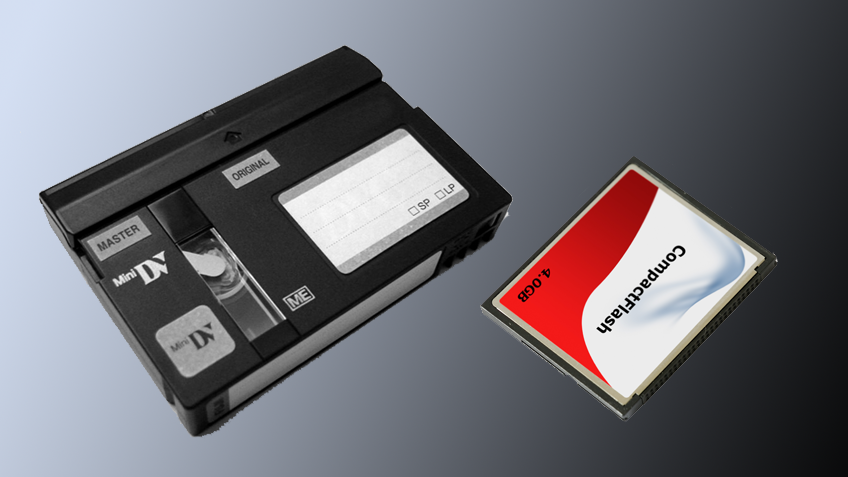 Mini DV vs Compactflash card