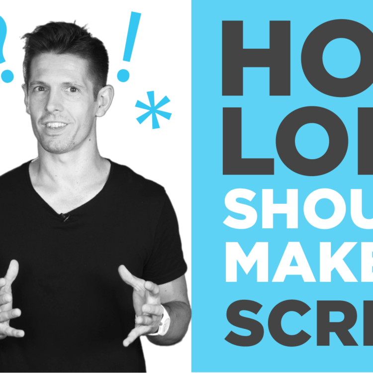 How Long Should My Video Script Be?