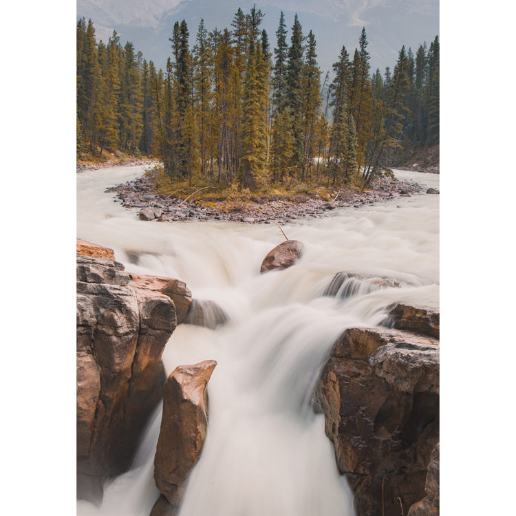 World Photography Day, Sunwapta Falls, Jasper National Park, Canada